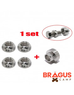 Kit Antivol Tentes Toit BRAGUSCAMP  | Sécurité Outdoor Max