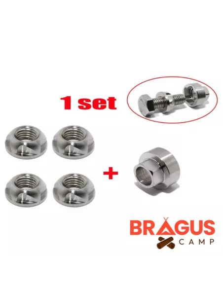 BRAGUSCAMP Diebstahlschutz-Kit für Dachzelte Maximum Outdoor