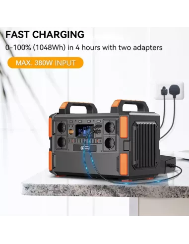 Flashfish F132 Mobiler Generator 1048Wh 1000W – Power für Abenteuer