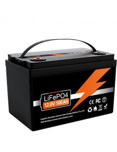 Batteria Solare MINI LiFePO4 12,8V 100Ah | Compatta, Sicura, Potente