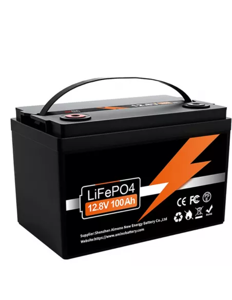 Solar Battery MINI LiFePO4 12.8V 100Ah Solar Battery Compact