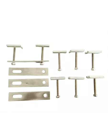 Kit Anclajes Reforzados Tiendas Techo Seguridad Durabilidad