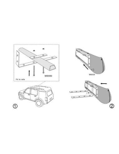 Toldo BRAGUSCAMP 4x4 Camper 2,5x3m com LED – Sombra Rápida