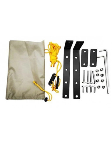 Prelată BRAGUSCAMP 4x4 Camper 2,5x2,5 m cu LED, UV50+