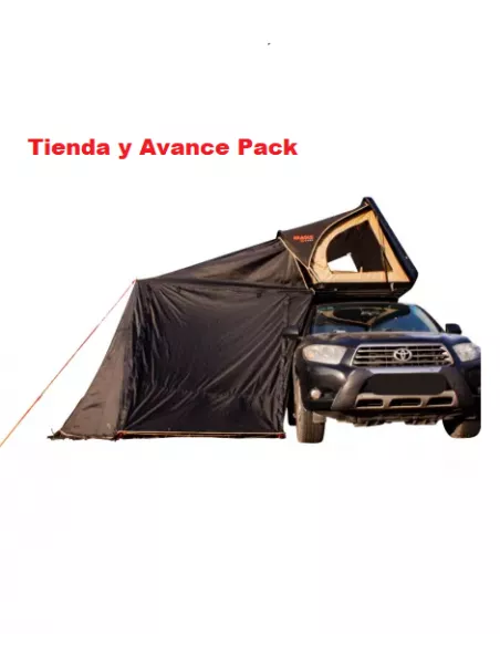 Tienda y Avance Techo WILD PRO Braguscamp - Pack Completo
