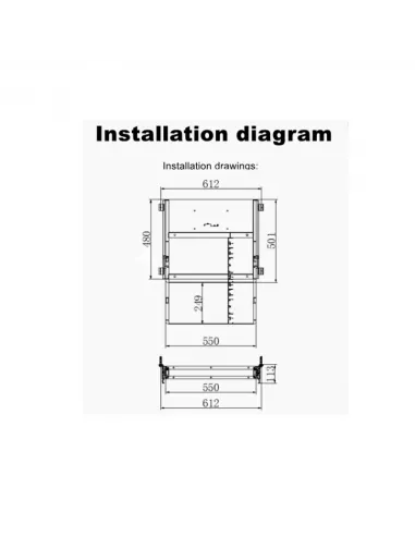 Escalón Eléctrico Vanlook Aluminio 550mm para Autocaravana y Camper