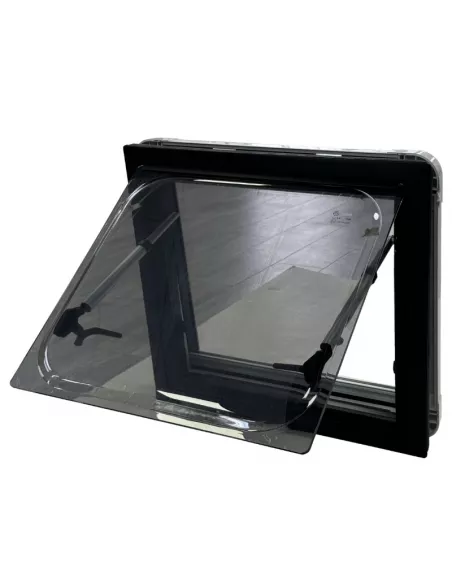 Ventana Abatible Vanlook 900x450mm con Oscurecedor y Mosquitera