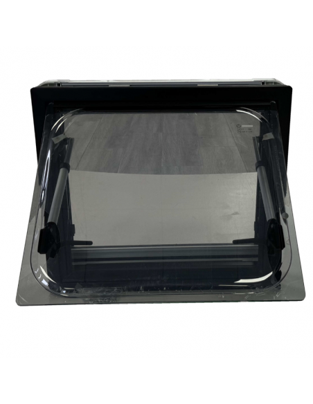 Janela Basculante Vanlook 900x350mm com Persiana e Rede Mosquiteira