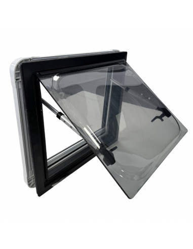 Ventana Abatible Vanlook 900x350mm con Oscurecedor y Mosquitera