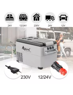 Lodówka Zamrażarka Camper 35L kompresor, Bluetooth, -20°C 2
