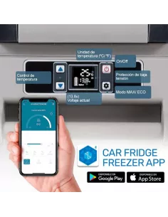 Frigo Congélateur Camping-car 55L Glacière-congélateur 2