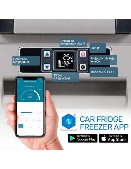 Lodówka Zamrażarka Camper 55L zamrażarka do kampera