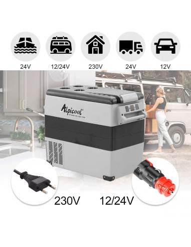 Lodówka Zamrażarka Camper 55L zamrażarka do kampera