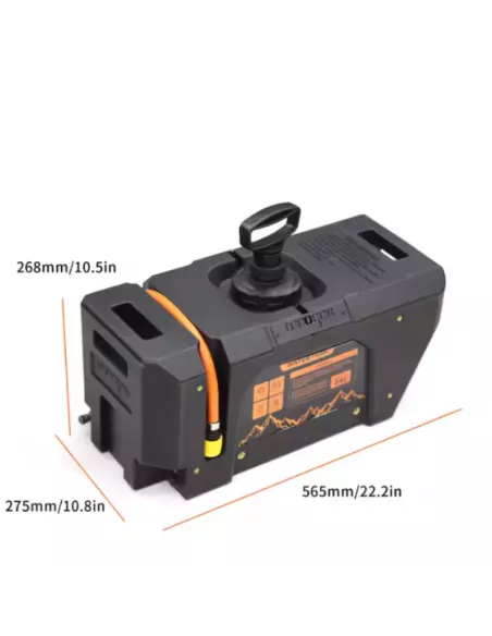 Serbatoio Acqua Doccia 24L portatile con doccia manuale