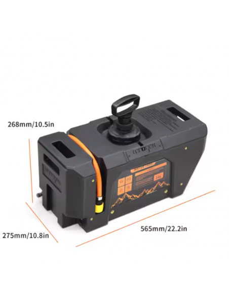 Tanque Água Duche 24L Camper Ducha Portátil Manual