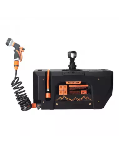 Serbatoio Acqua Doccia 24L portatile con doccia manuale