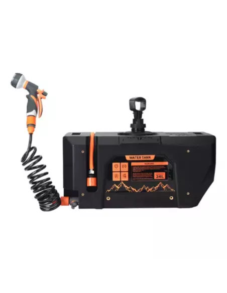 Serbatoio Acqua Doccia 24L portatile con doccia manuale