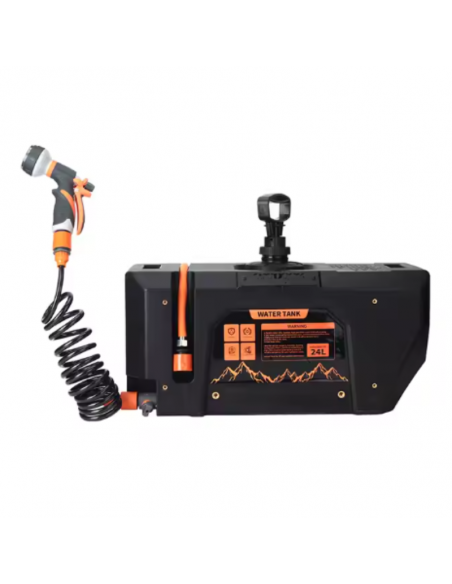 Tanque Água Duche 24L Camper Ducha Portátil Manual