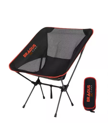 Scaun camping pliabil 38×12×12cm ușor, compact, rezistent