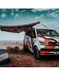 Toldo Lateral Abako 180º Sombra 4x4 Autoportante impermeável 2