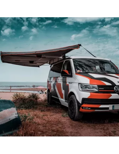 Toldo Lateral BRAGUSCAMP Abako 180º | 4x4 Camper 200 cm Autoportante