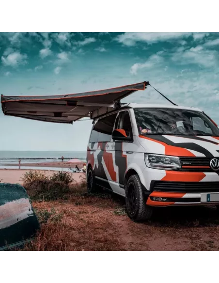 Toldo Lateral Abako 180º Sombra 4x4 Autoportante impermeável