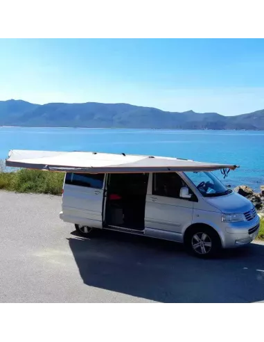 Toldo Lateral BRAGUSCAMP Abako 180º | 4x4 Camper 200 cm Autoportante