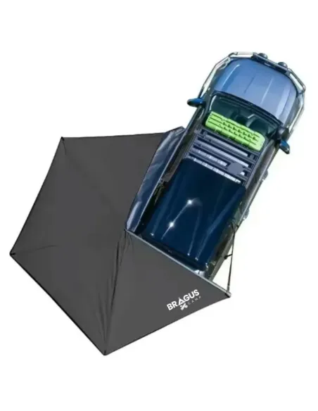 270º Side Awning Braguscamp (2.0m) Grey PREMIUM - Right Side