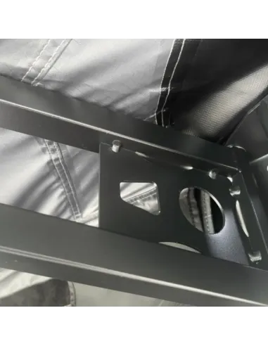 Toldo Lateral de 270º Braguscamp (2,5m) Gris PREMIUM - Lado Izquierdo