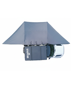 Toldo Lateral 180º Braguscamp (2,0m) Gris PREMIUM