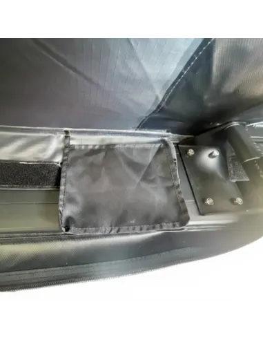 Auvent Latéral 180º Braguscamp 2,5m Gris PREMIUM, protection