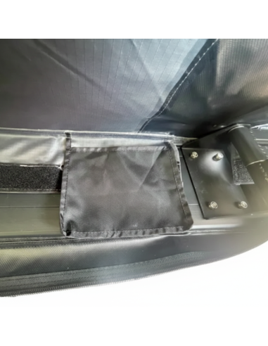 Boczny Markiza 180º Braguscamp 2,5m szary PREMIUM