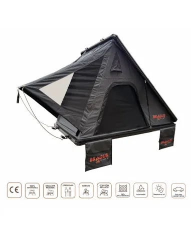 Tenda Tetto XPLORER 218×135×165cm in Alluminio Premium