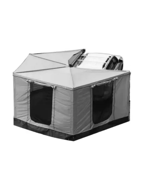 Parete per Tendalino 270° Braguscamp (2 m) Grigio Lato Sinistro