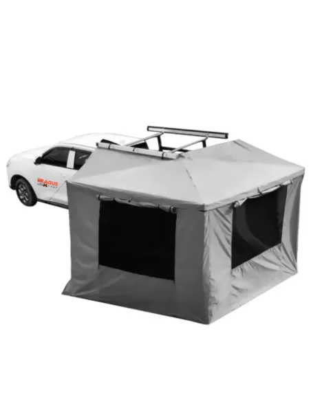 Perete pentru Copertină 270° Braguscamp (2 m) Gri Partea Dreaptă