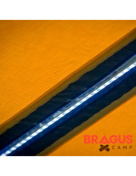Toldo BRAGUSCAMP 4x4 Camper con Luz LED Incluida | 2x3 m Caqui