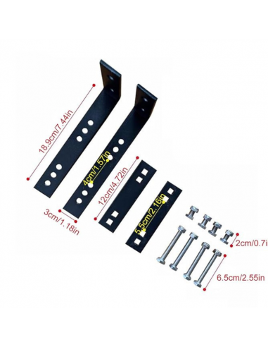 Auvent BRAGUSCAMP 4x4 Camper 2,5x2,5m Caqui avec LED