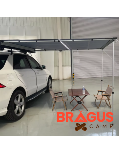 BRAGUSCAMP 4x4 Camper Awning LED Light |UV & Rain Protection