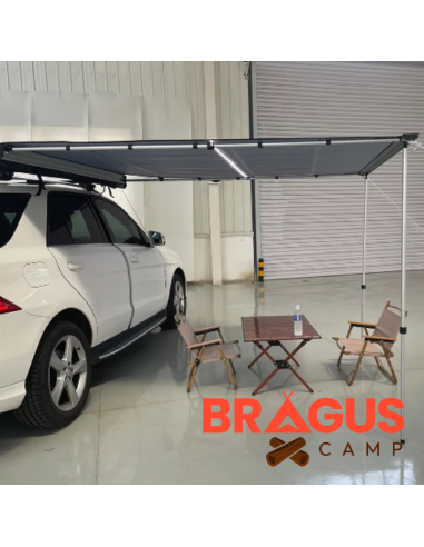 Prelată BRAGUSCAMP 4x4 Camper 2x3m cu LED, protecție UV