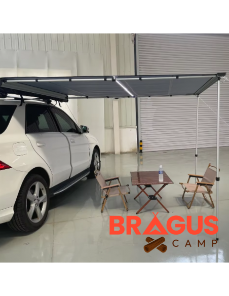 Prelată BRAGUSCAMP 4x4 Camper 2x3m cu LED, protecție UV