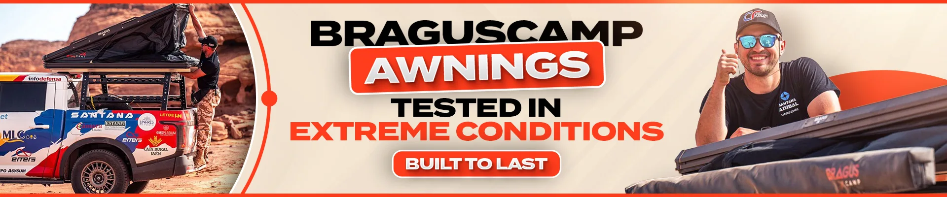 BRAGUSCAMP - Car roof tent