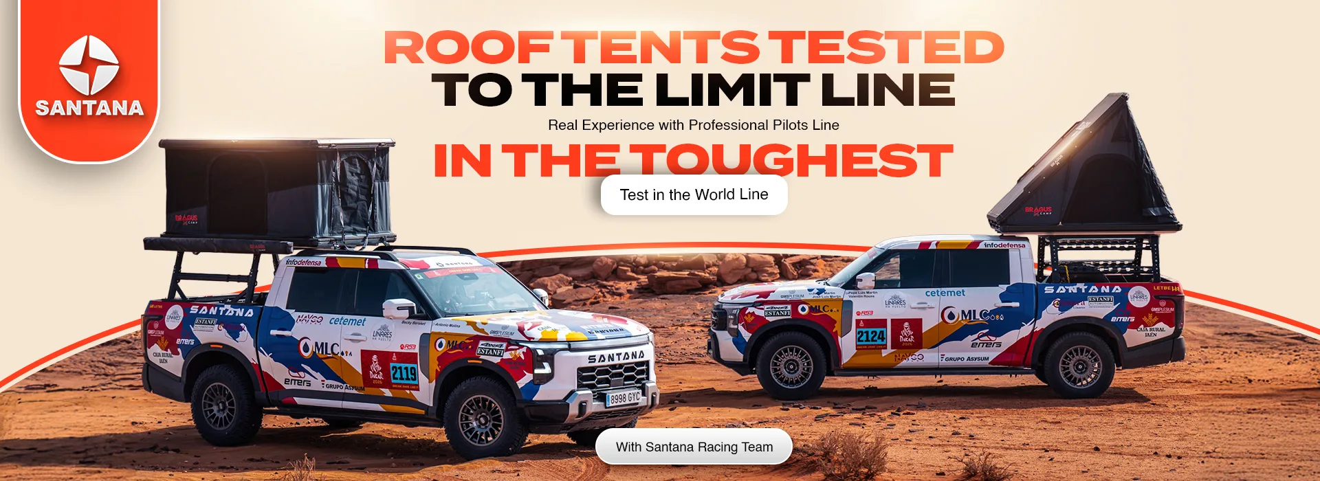 BRAGUSCAMP - Car roof tent