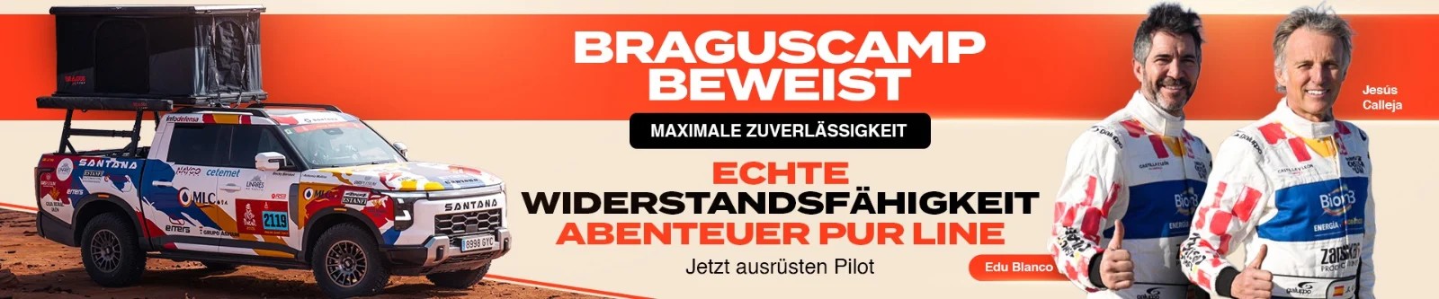 BRAGUSCAMP - Braguscampcom schreibt geschichte bei der dakar 2026 die ultimative bewaehrungsprobe fuer dachzelte