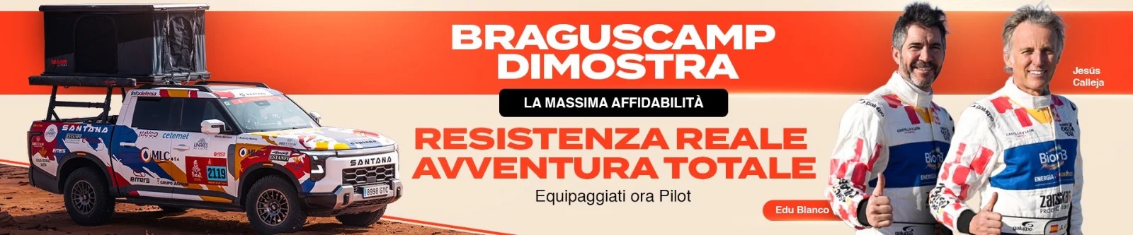 BRAGUSCAMP - Braguscampcom entra nella storia della dakar 2026