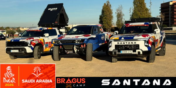Braguscamp x Santana: equipamento de aventura pronto para levar o Santana 400 ao Dakar